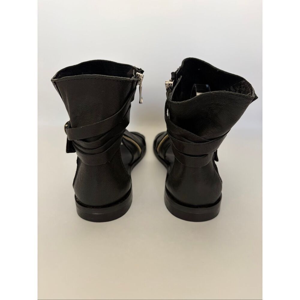 Le Pepite Soft Leather Ankle Sandals in Black – Size 40 (US 9) - Picture 8 of 12